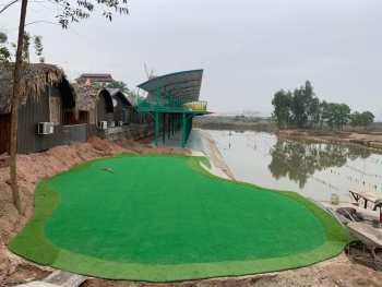 Cung cấp thi công sân tập golf kèm sân gạt mini Tại Quảng Ninh Gate