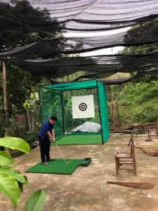 Cung cấp thi công phòng tập golf tại Hòa Bình