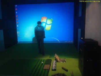 Cung cấp thi công phòng tập golf 3D tại Mễ Trì Golden Place
