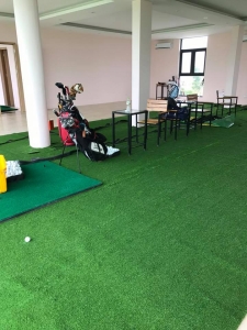 Cung cấp cỏ nhân tạo cho học viện golf tại Sân tập golf Thanh Hà