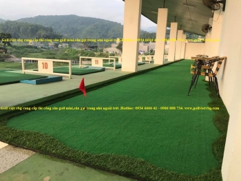 Cung cấp thi công sân tập golf & sân green mini tại Lào Cai