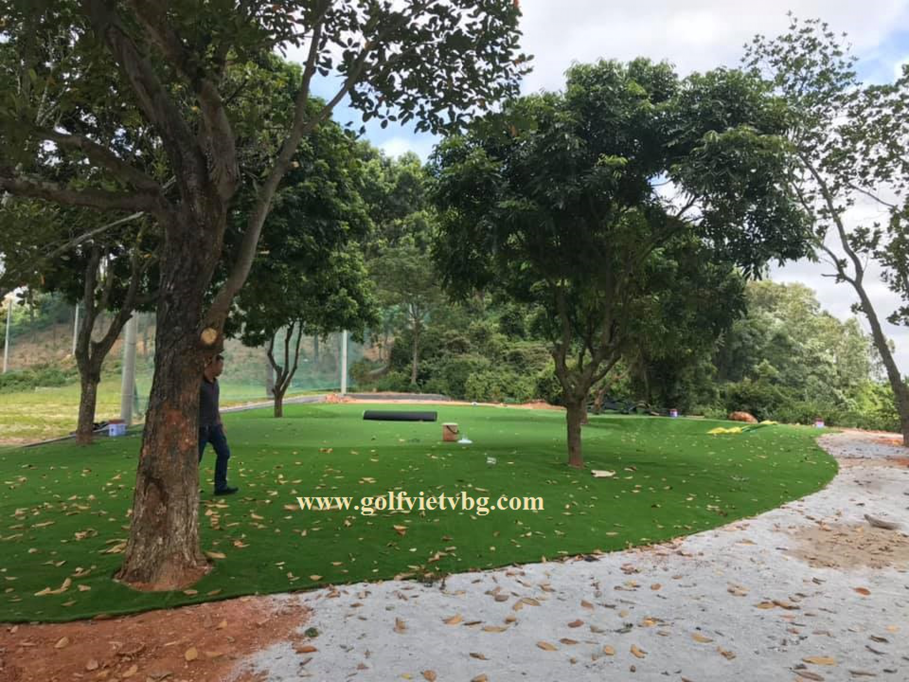 Cung cấp thi công sân tập golf kèm sân green tại QK3 Hải Phòng