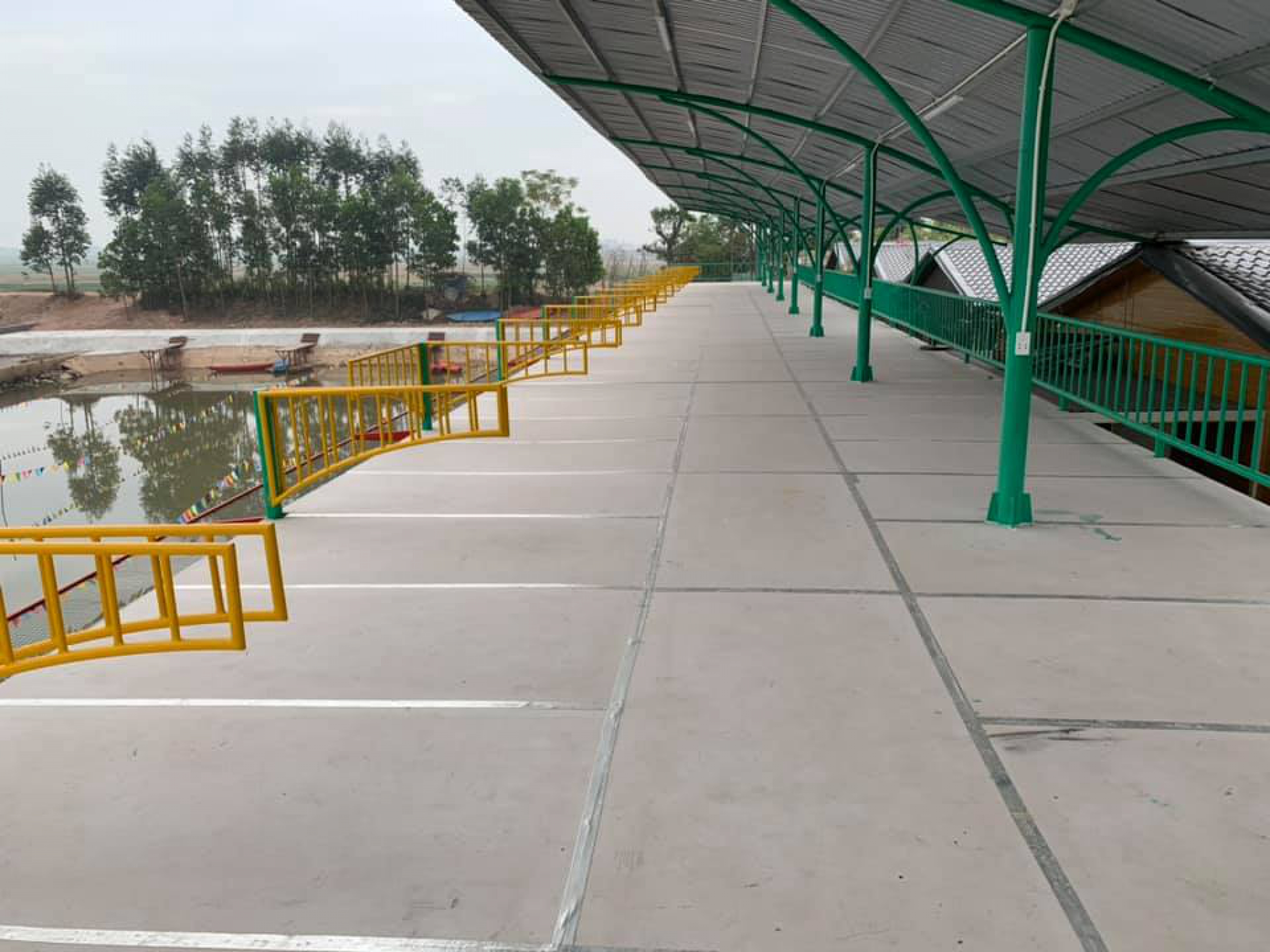Cung cấp thi công xây dựng sân tập golf kèm sân gạt cỏ nhân tại tại Quảng Ninh Gate